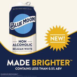Blue Moon Non-Alc Beer
